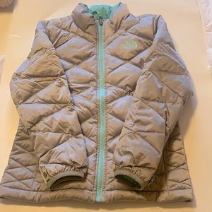 Girls North Face 550 Puffer Jacket